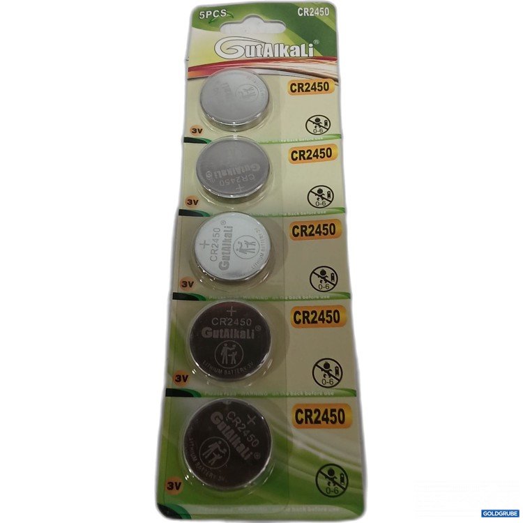 Artikel Nr. 953889: GutAlkali Cr2450 4 Stück