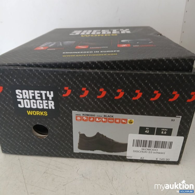 Artikel Nr. 958889: Safety Jogger Komodo Sicherheitsschuhe S3 schwarz