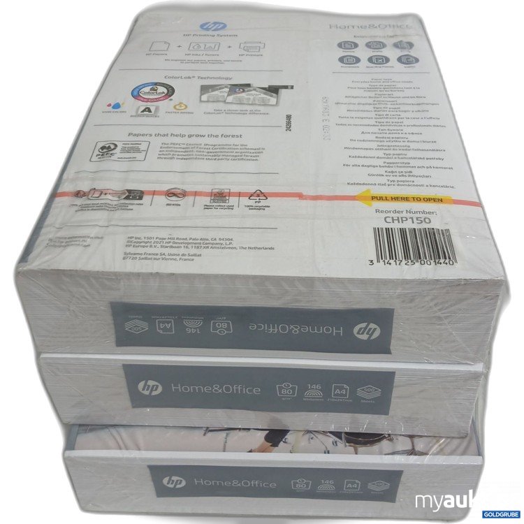 Artikel Nr. 992889 Artikel Nr. 992889: Hp Kopierpapier A4 3x500Sheets