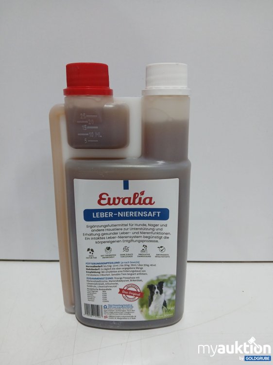 Artikel Nr. 997889: Ewalia Leber-Nierensaft für Hunde 500ml