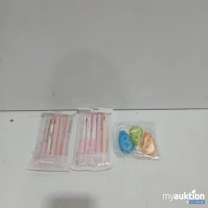 Artikel 478889: 2x5Stk. pinke Stifte und 3 Stk. Korrekturroller