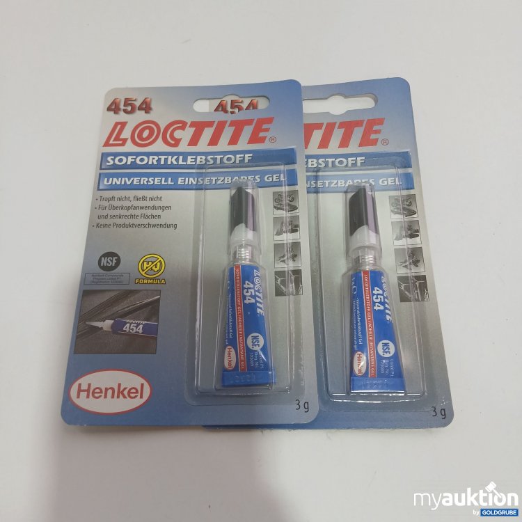 Artikel Nr. 398890: Loctite Sofortklebstoff 454 2x3g