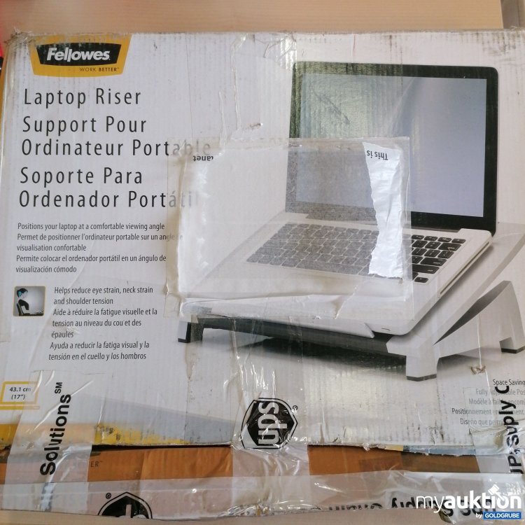 Artikel Nr. 412890 Artikel Nr. 412890: Fellowes Laptop Riser