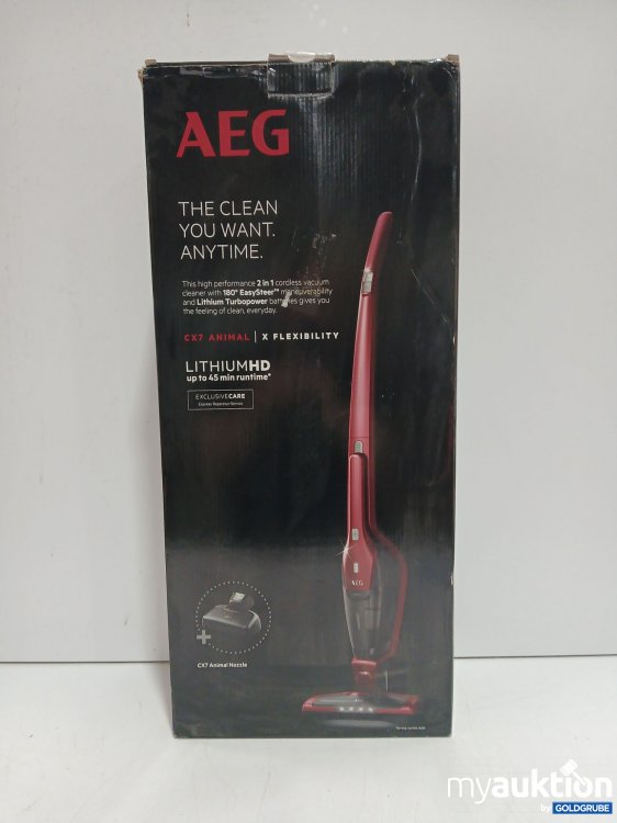 Artikel Nr. 460890 Artikel Nr. 460890: AEG Handstaubsauger Cx7 Animal CX7-2-45AN