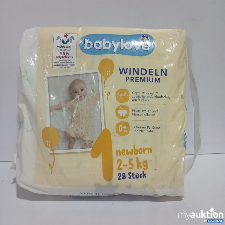 Artikel Nr. 840890 Artikel Nr. 840890: Baby love Windeln Premium newborn 1 2-5kg 28Stk