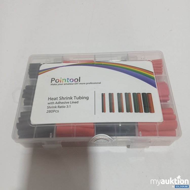 Artikel Nr. 873890 Artikel Nr. 873890: Pointool Heat Shrink Tubing 280Pcs.