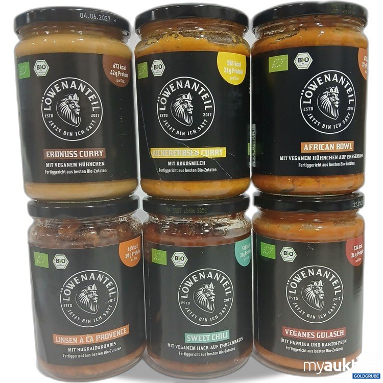 Artikel Nr. 888890: Diverse Löwenanteil Gerichte 6x570g