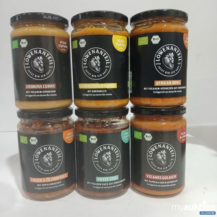Artikel Nr. 888890: Diverse Löwenanteil Gerichte 6x570g