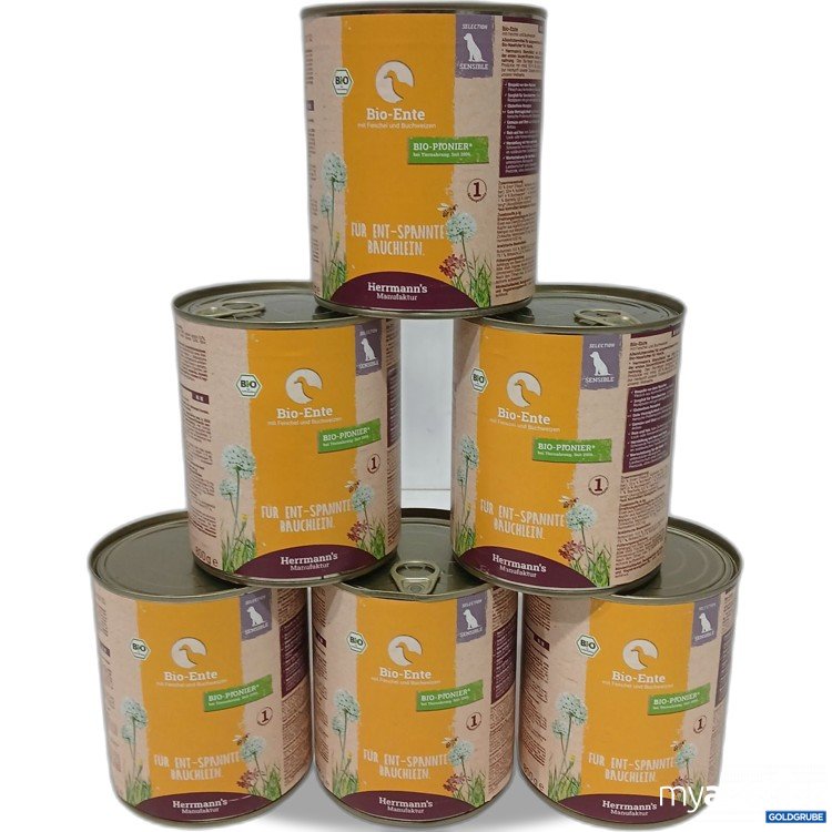 Artikel Nr. 889890 Artikel Nr. 889890: Herrmann's Manufaktur Bio Ente 800g