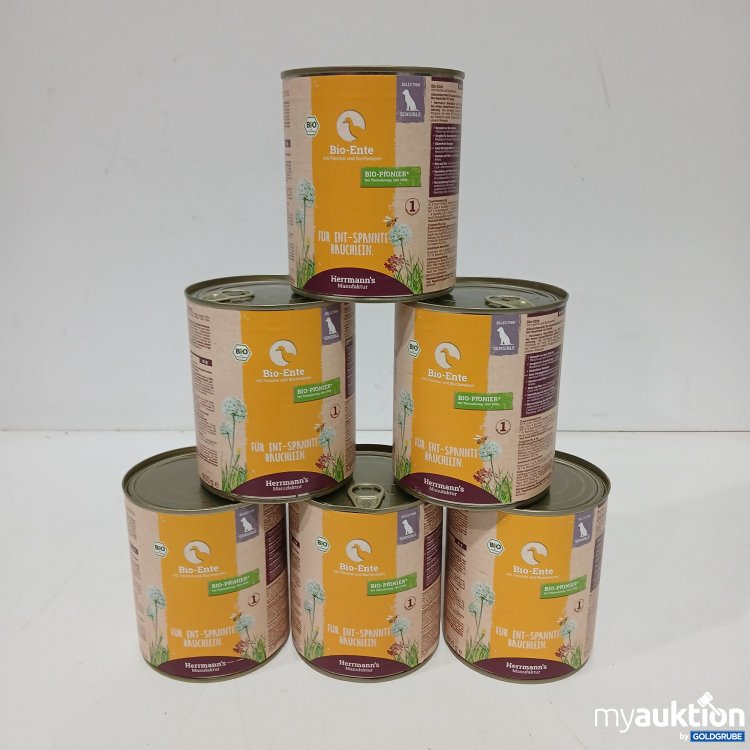 Artikel Nr. 889890 Artikel Nr. 889890: Herrmann's Manufaktur Bio Ente 800g