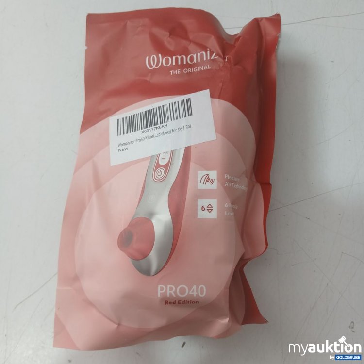Artikel Nr. 930890: Womanizer Pro40 Klitorisstimulator Rot Edition