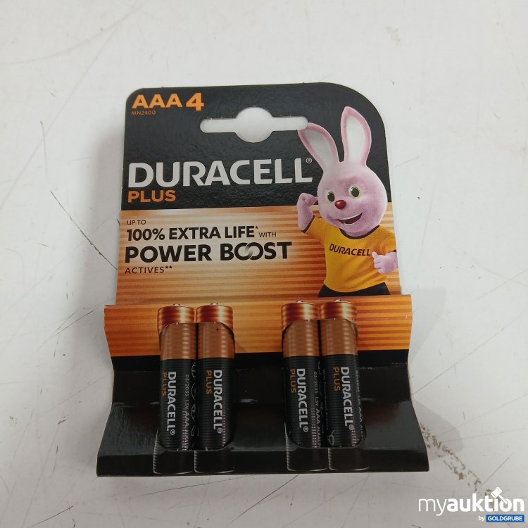 Artikel Nr. 953890: Duracell Plus AAA 4Stück
