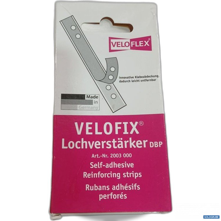 Artikel Nr. 963890: VELOFLEX VELOFIX Lochverstärker DBP Art.Nr: 2003 000 
50Stk