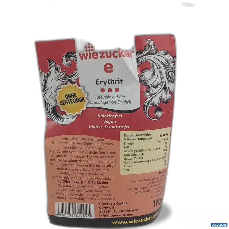 Artikel Nr. 966890: Wiezucker Erythrit 1kg 