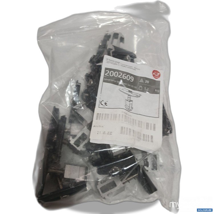 Artikel Nr. 971890: K2 System Mini Clamp MC Black Set 30-50 20Stk