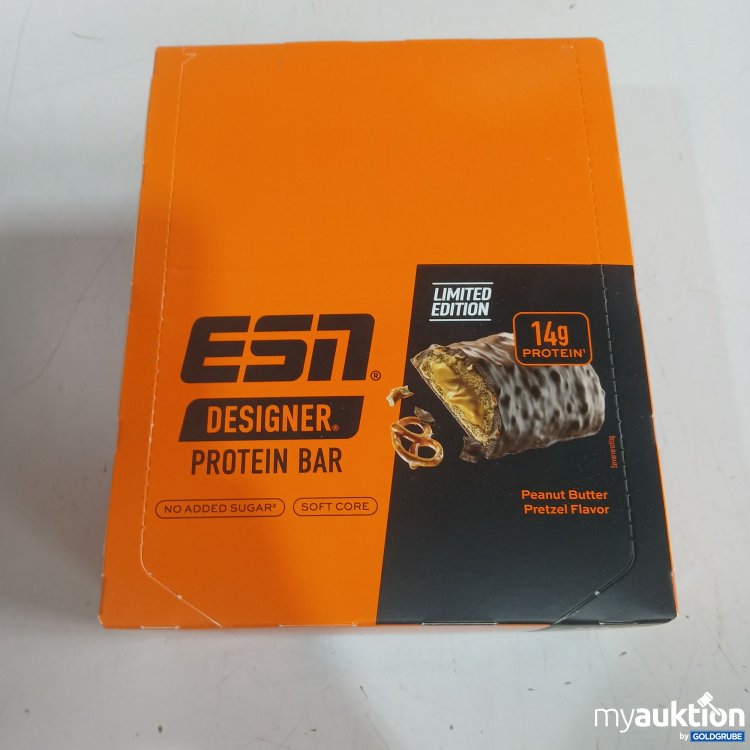 Artikel Nr. 979890 Artikel Nr. 979890: ESN Designer Protein Bar Peanut Butter Pretzel Flavor 12x45g