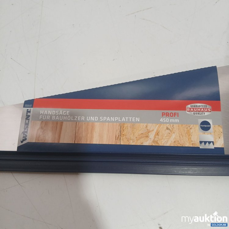 Artikel Nr. 980890 Artikel Nr. 980890: Guaranteed Bauhaus Quality Wisent Handsäge 450mm