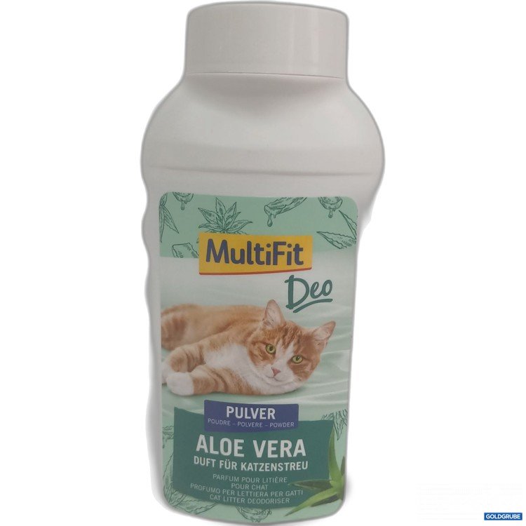 Artikel Nr. 984890: Multifit Deo Pulver für Katzenstreu Aloe Vera 750g