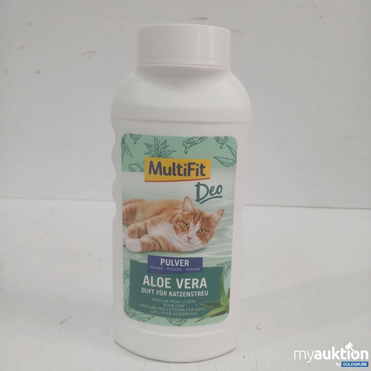 Artikel Nr. 984890: Multifit Deo Pulver für Katzenstreu Aloe Vera 750g