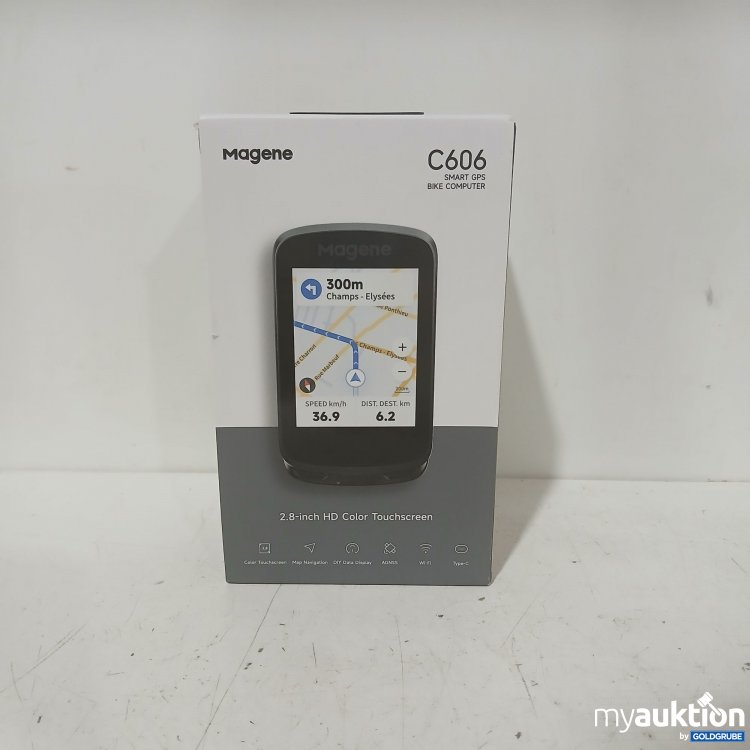 Artikel Nr. 988890 Artikel Nr. 988890: Magene C606 Smart GPS Bike Computer