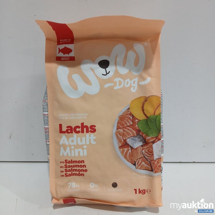Artikel Nr. 470891: Wow Dog 1kg Lachs Adult Mini Hundefutter