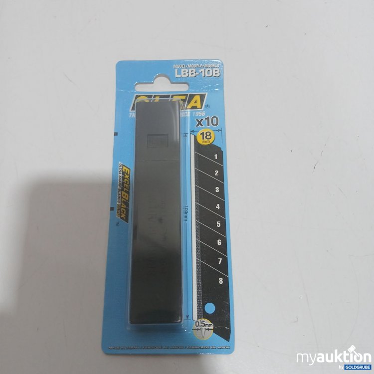 Artikel Nr. 873891 Artikel Nr. 873891: Olfa Cutter LBB-10B x10 18mm