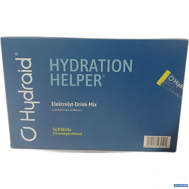Artikel Nr. 888891: Hydraid Hydration Helper 5x8er Pack Zitronengeschmack 