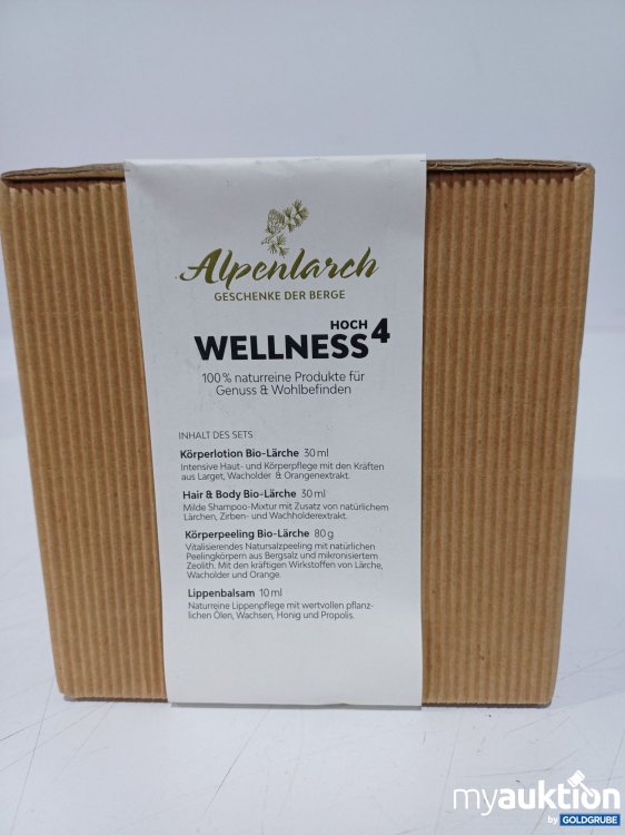Artikel Nr. 914891: Alpenlarch Wellness Hoch4 Set, diverse Produkte 
