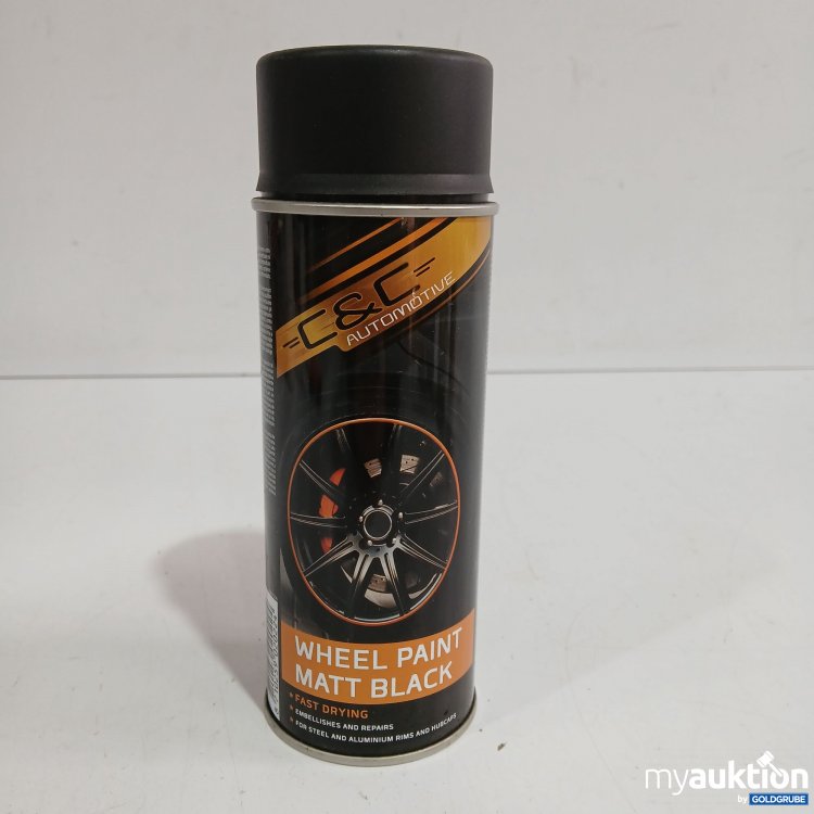 Artikel Nr. 920891 Artikel Nr. 920891: C&C Wheel Paint Matt black 400ml