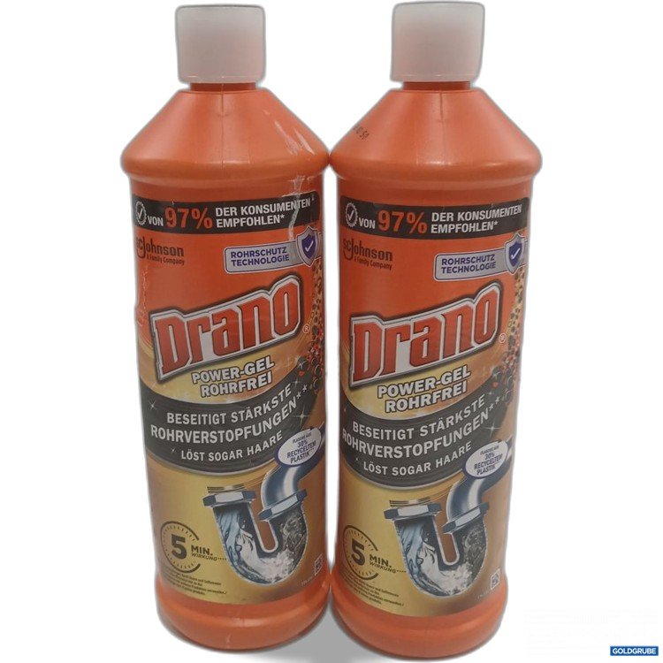 Artikel Nr. 959891: Drano Power-Gel Rohrreinigung 2x500 ml