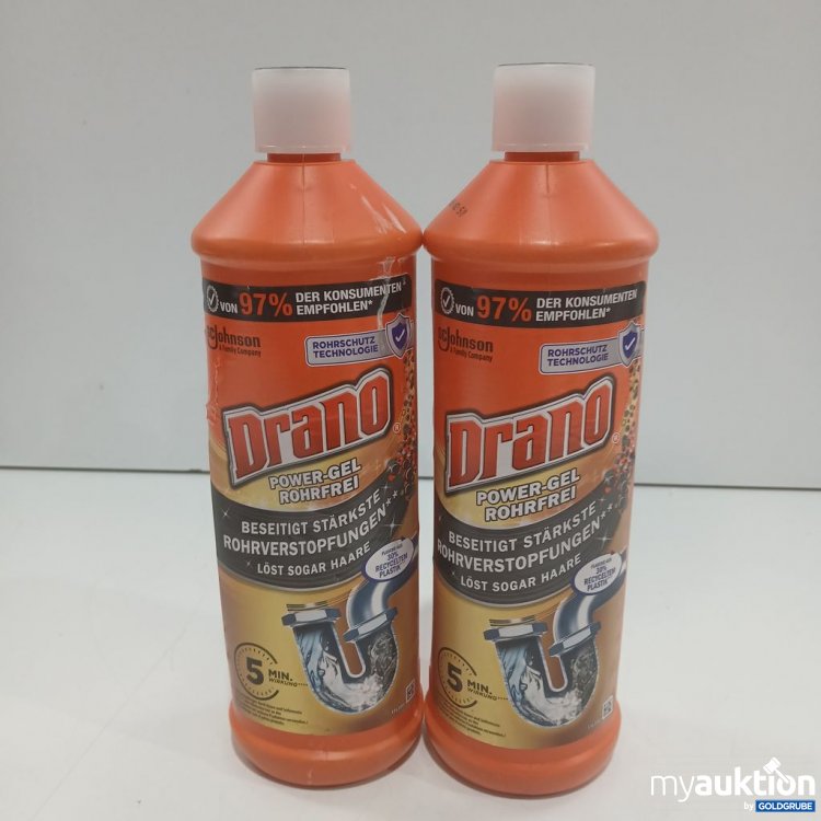 Artikel Nr. 959891: Drano Power-Gel Rohrreinigung 2x500 ml