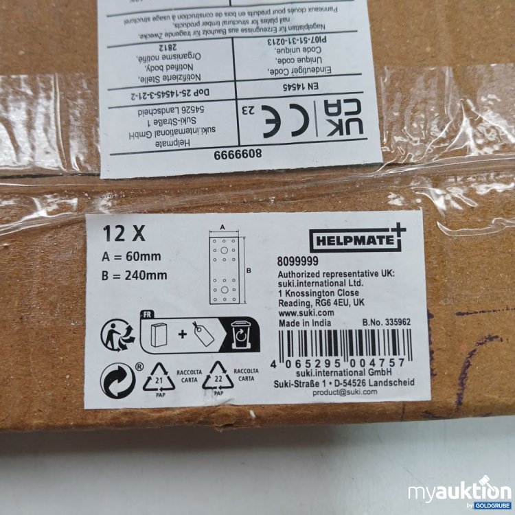 Artikel Nr. 963891: HELPMATE 8099999
12x 
240x60mm