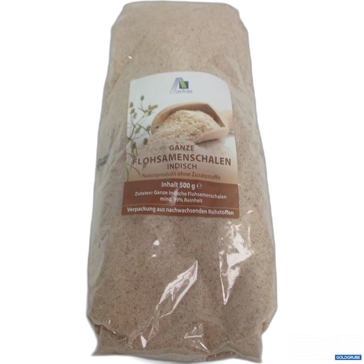 Artikel Nr. 966891: Avitale Ganze Flohsamenschalen indisch 500g 