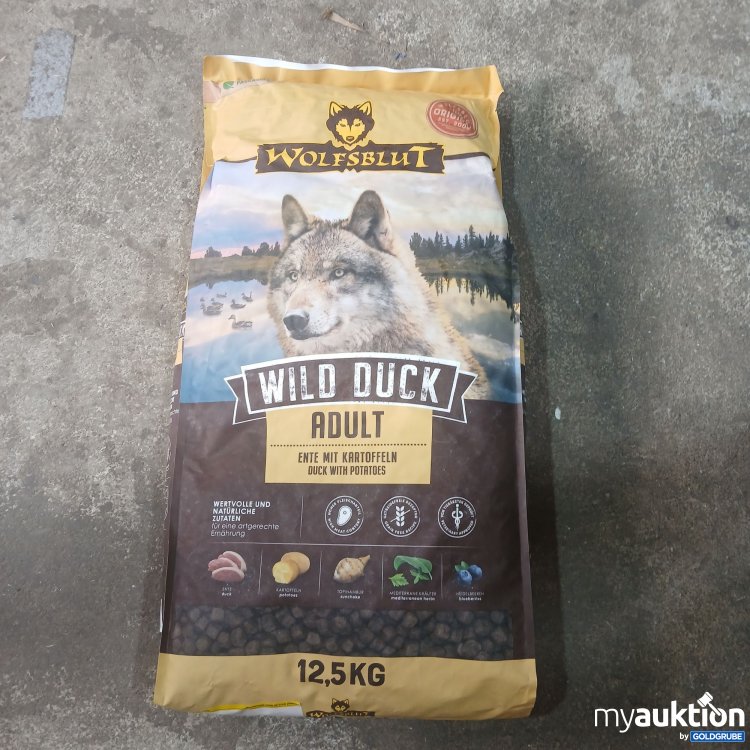 Artikel Nr. 990891 Artikel Nr. 990891: Wolfsblut Wild Duck Adult Pferd mit Kartoffeln 12,5kg
