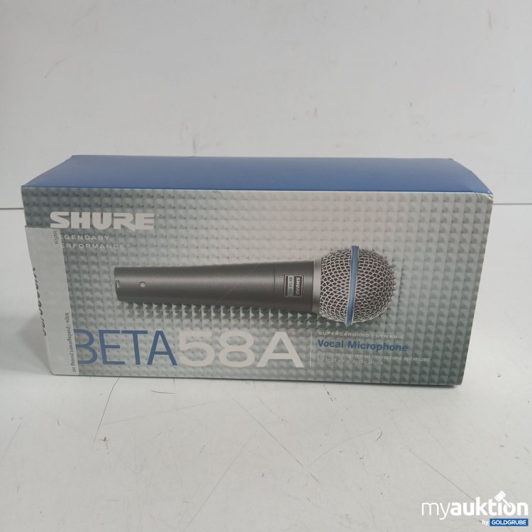 Artikel Nr. 992891 Artikel Nr. 992891: Shure Beta58A vocal Microphone
