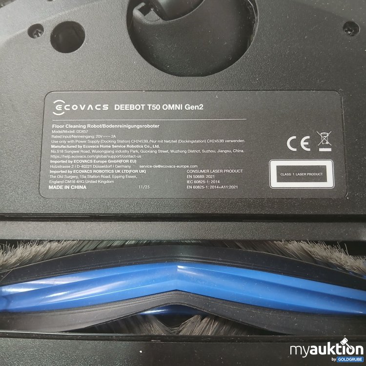 Artikel Nr. 995891 Artikel Nr. 995891: Ecovacs Deebot T50 OMNI Gen2
