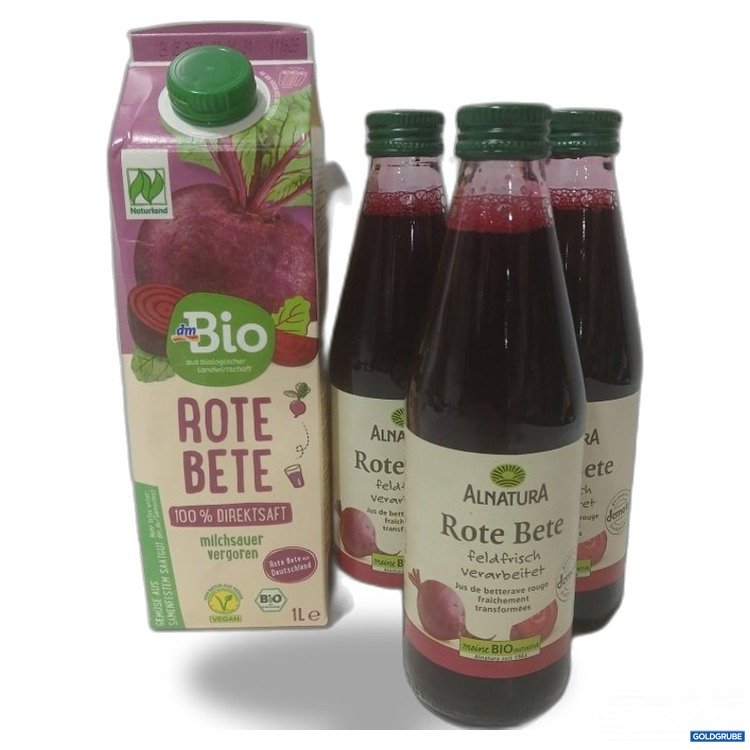 Artikel Nr. 471892: Rote Bete Saft bio verschiedene Sorten