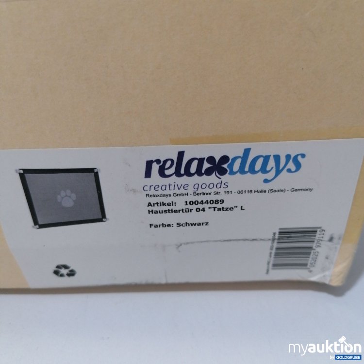 Artikel Nr. 792892 Artikel Nr. 792892: Relaxdays Haustiertür 04 Tatze L