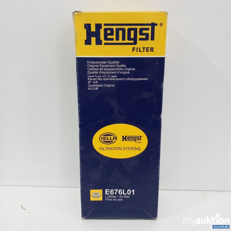 Artikel Nr. 814892: Hengst Filter Luftfilter E676L01