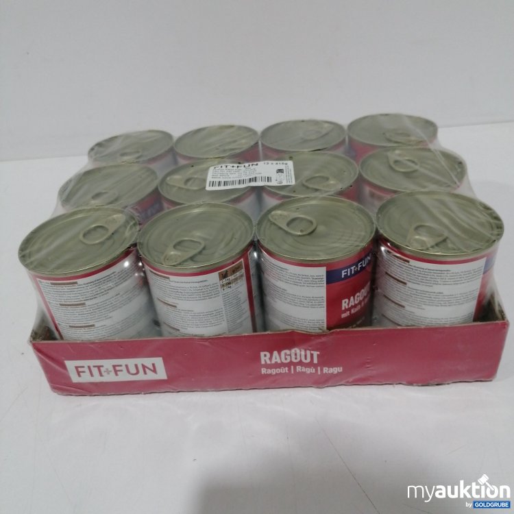 Artikel Nr. 886892 Artikel Nr. 886892: Fit+Fun Katzenfuttee 12x 415g