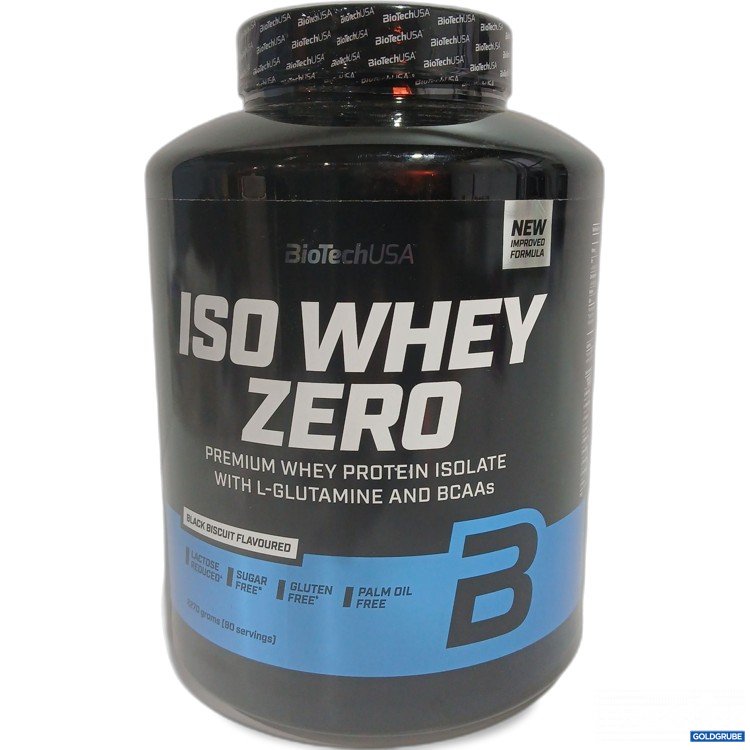 Artikel Nr. 888892: Bio Tech Iso Whey Zero Black Biscuit Flavoured 2270g