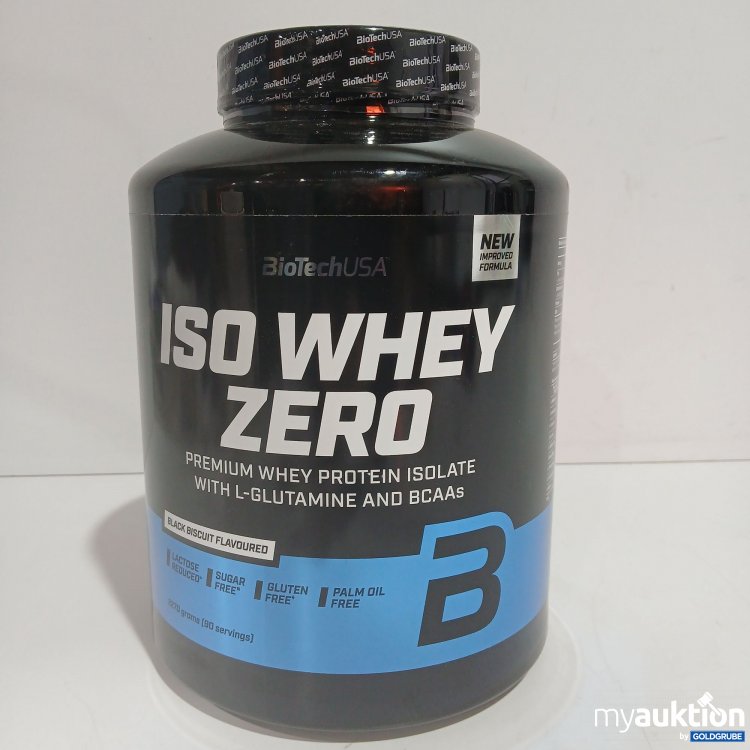 Artikel Nr. 888892: Bio Tech Iso Whey Zero Black Biscuit Flavoured 2270g