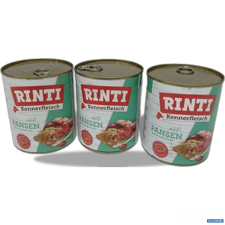 Artikel Nr. 889892: Rinti Kennerfleisch mit Pansen 800g 