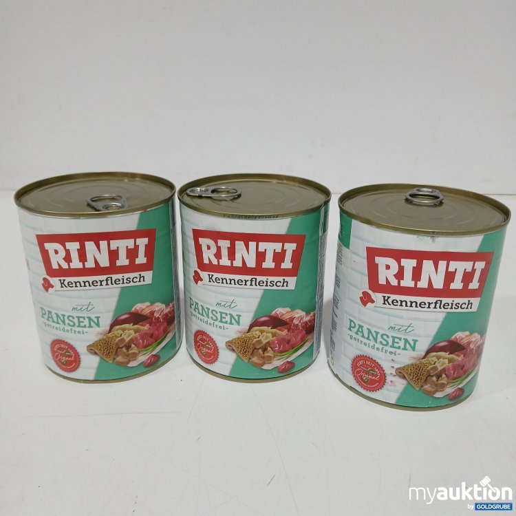 Artikel Nr. 889892: Rinti Kennerfleisch mit Pansen 800g 