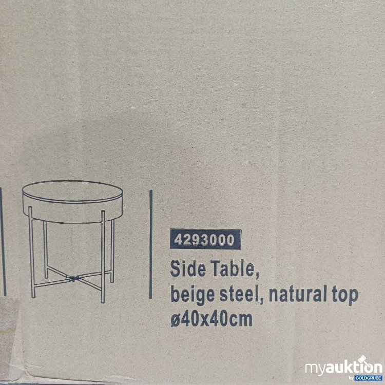 Artikel Nr. 916892 Artikel Nr. 916892: House Nordic Beistelltisch, beige, 40x40cm
