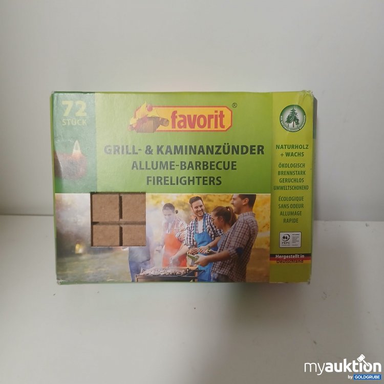 Artikel Nr. 917892: Favorit Grill-& Kaminanzünder 72 Stück 