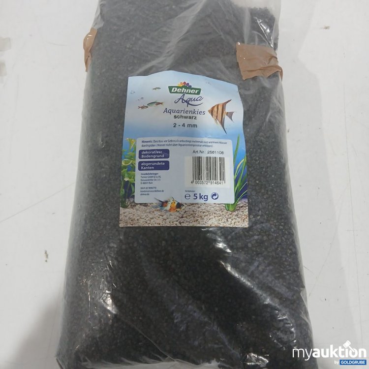 Artikel Nr. 952892:  Aqua Aquarienkies schwarz 2-4 mm 5 kg
