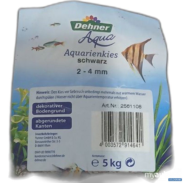 Artikel Nr. 952892:  Aqua Aquarienkies schwarz 2-4 mm 5 kg