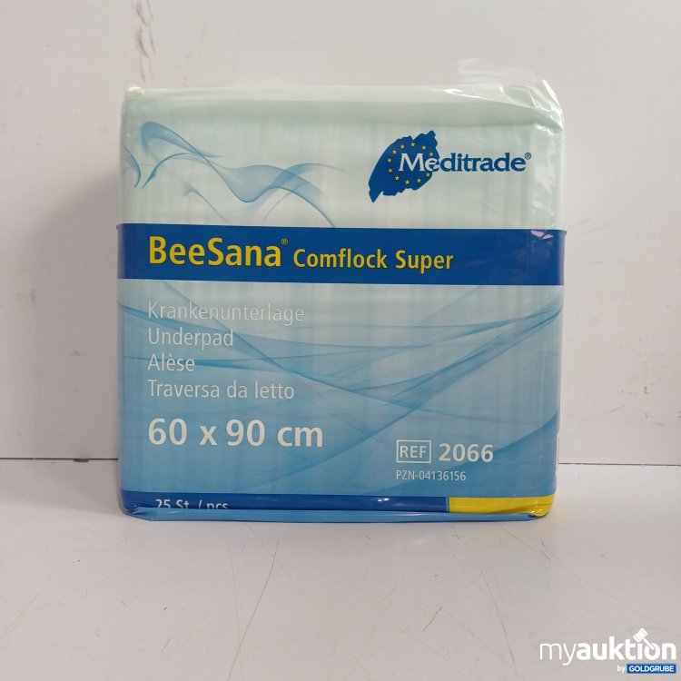 Artikel Nr. 981892: Meditrade BeeSana Comflock Super Krankenunterlagen, 60x90cm, 25Stk
