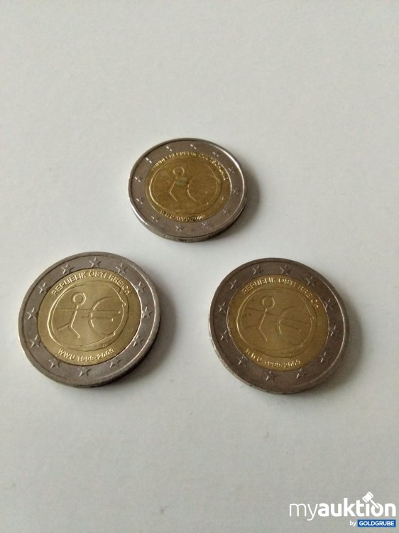 Artikel Nr. 396893 Artikel Nr. 396893: 2 Euro WWU Münzen